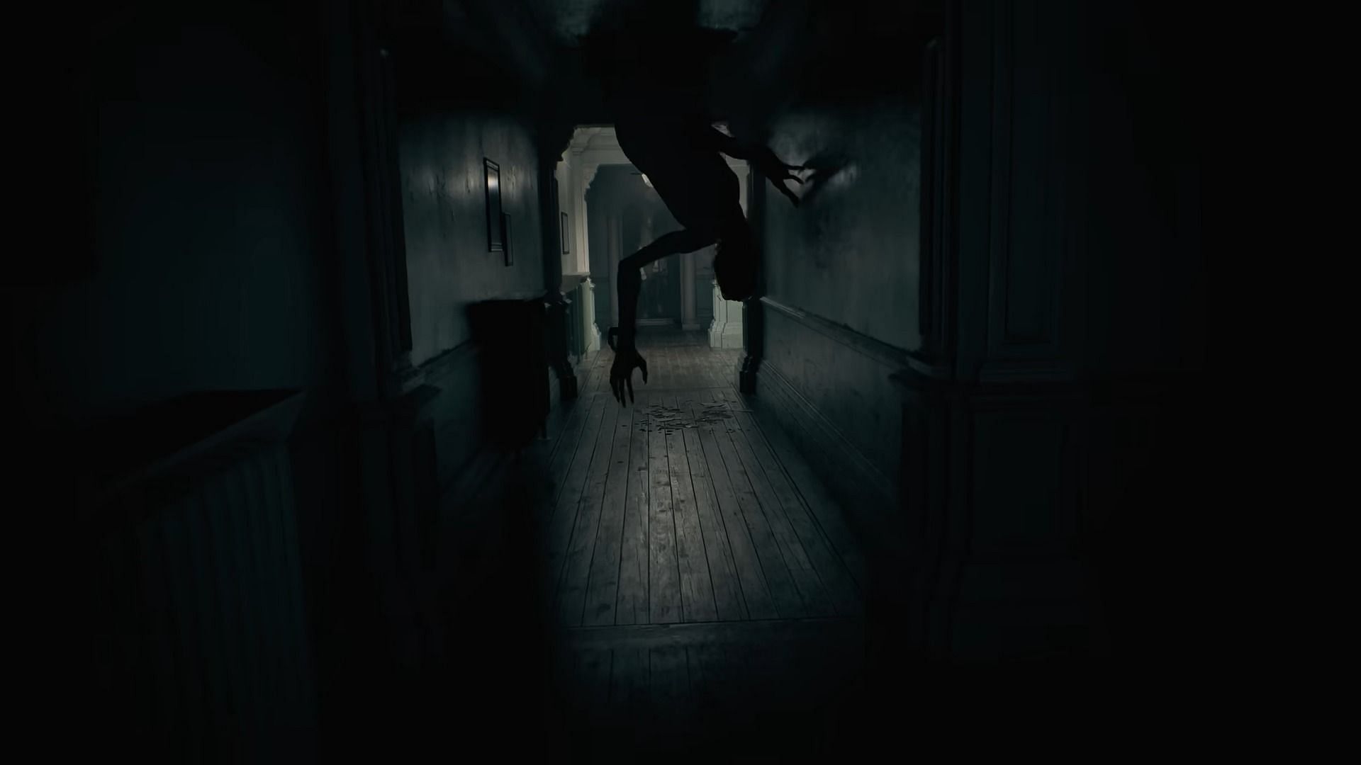 The creepy monster (Image via Capcom)